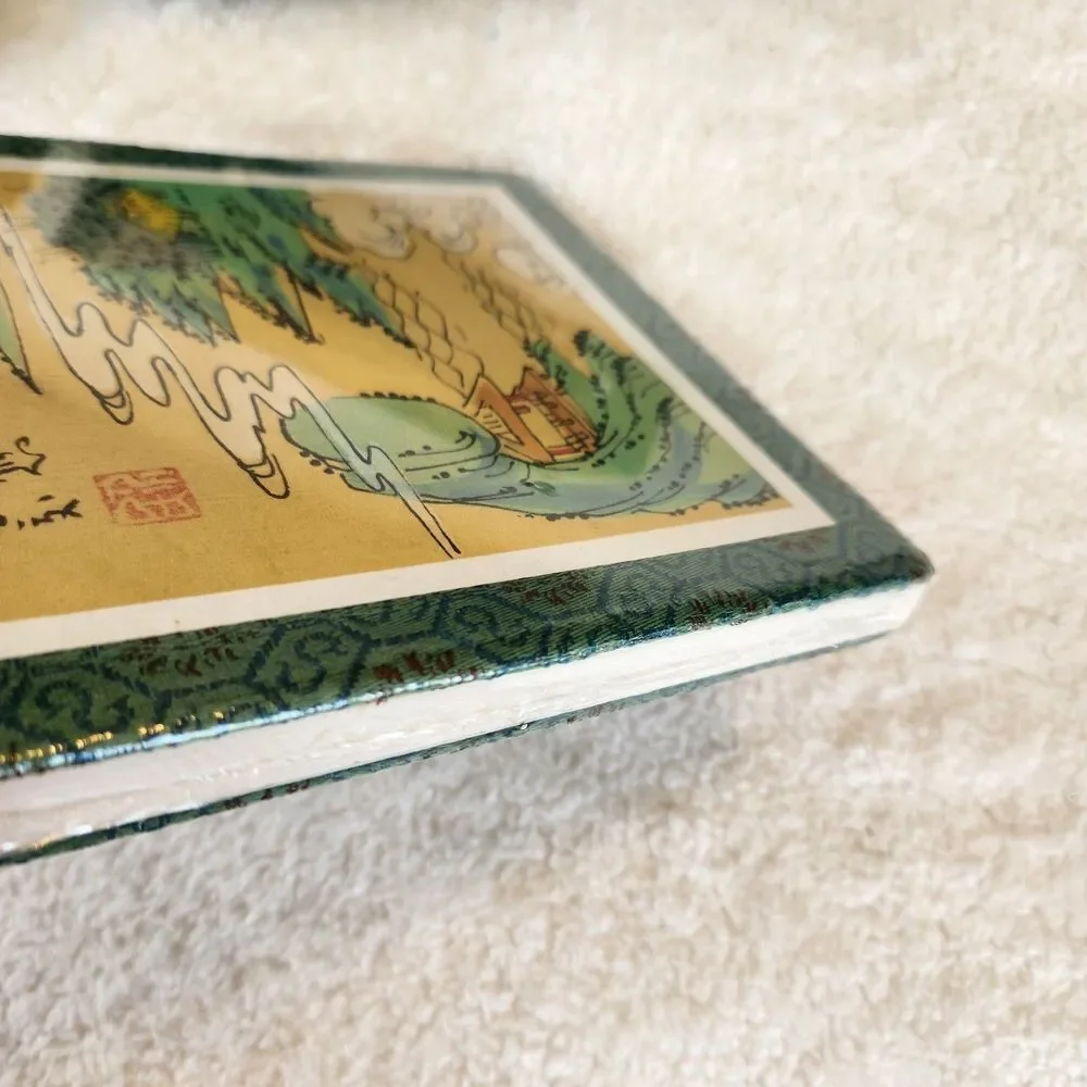 Vintage Chinese Calligraphy 3 Pc Set Including Ink Sticks, Stone & Paper Hobbies